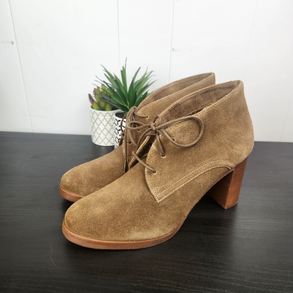 Johnston‎ and Murphy Alayna Style Lace Up Heeled Booties Size 9